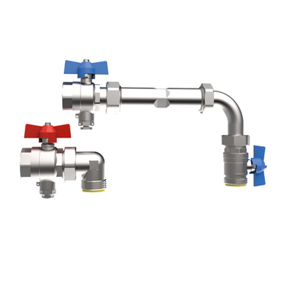 Buderus Anschlussgruppe für WMZ Logafloor WMZ V3/4 vertikale Ausführung 3/4"