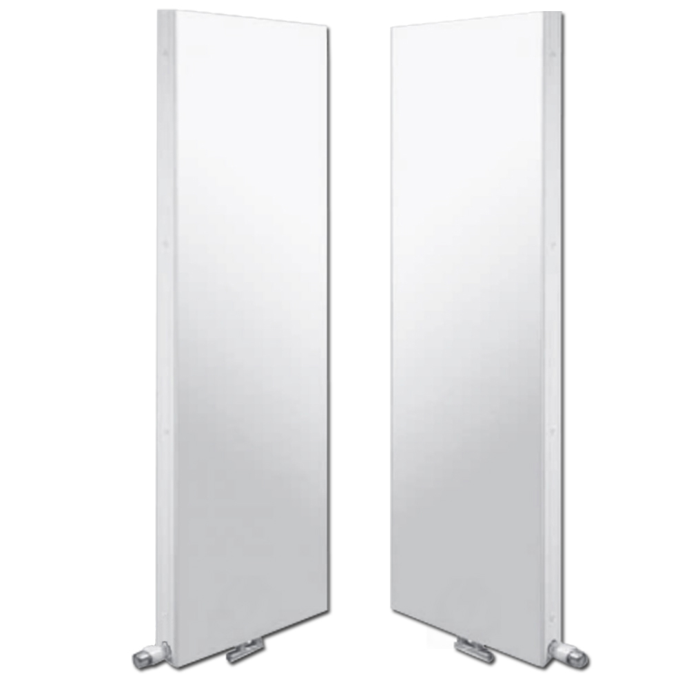 Viessmann Vertikalheizkörper Plan Höhe 1800 mm Heizwand Mittenanschluss weiss