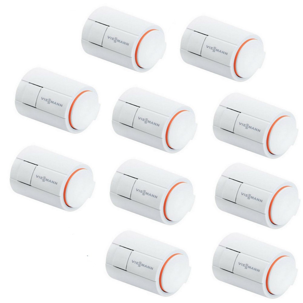 Viessmann Set 10 Stück Stellantrieb für Fußbodenheizung Heizkreisverteiler 230 V