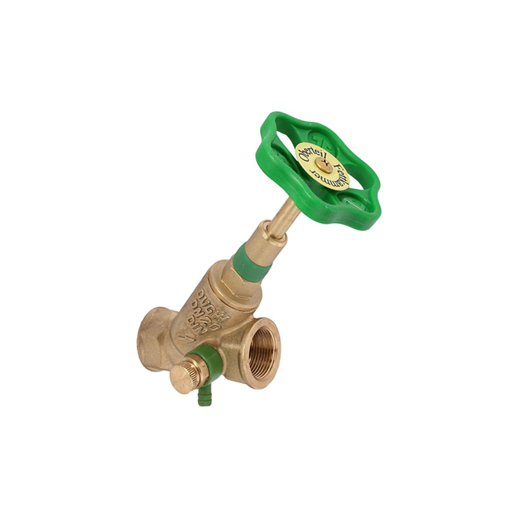 KFR Ventil DN20 3/4"" mit Rückflussverhinderer und Entleerung DVGW