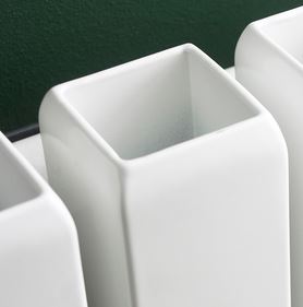 Design Röhrenradiator vertikal Dupo Vierkant Röhrenheizkörper Heizwand Heizung