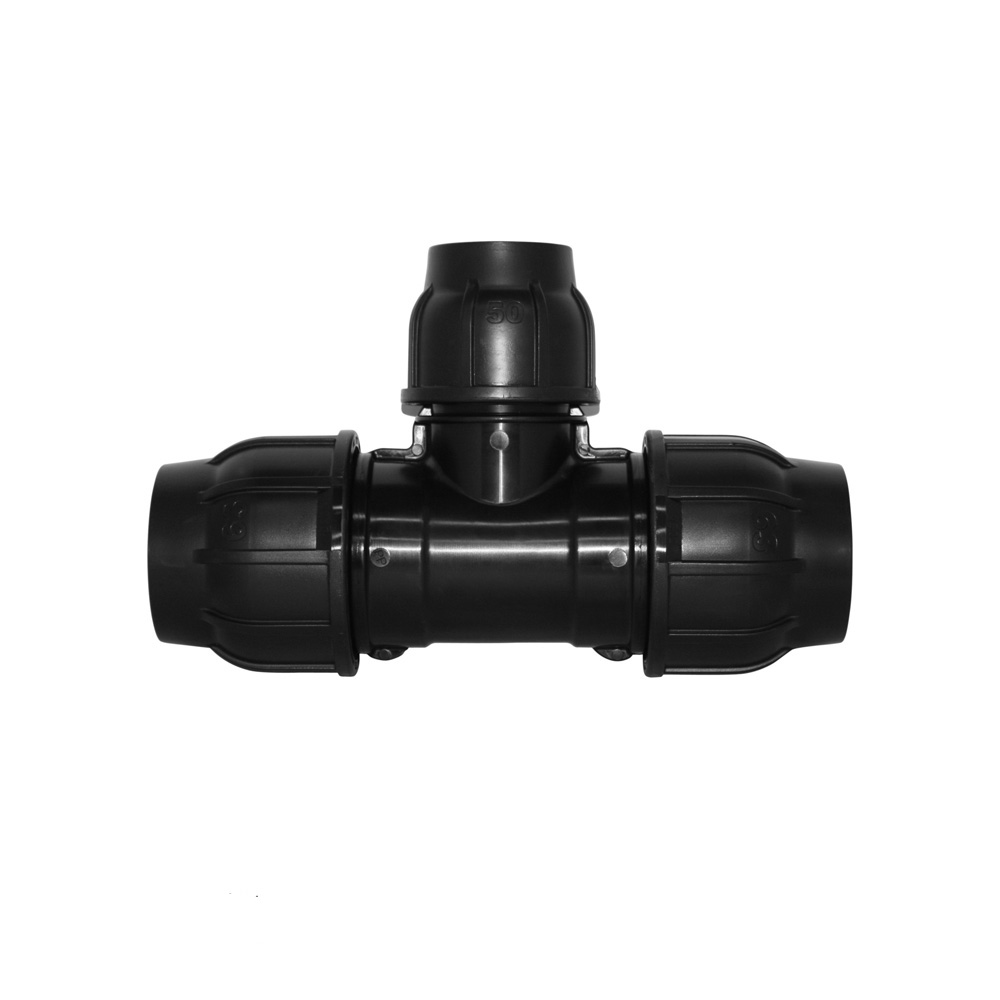 Gebo Plast T-Stück reduziert PE Klemmfitting Abzweig Klemmverbinder Gebo Plast T-Stück reduziert PE Klemmfitting Abzweig Klemmverbinder