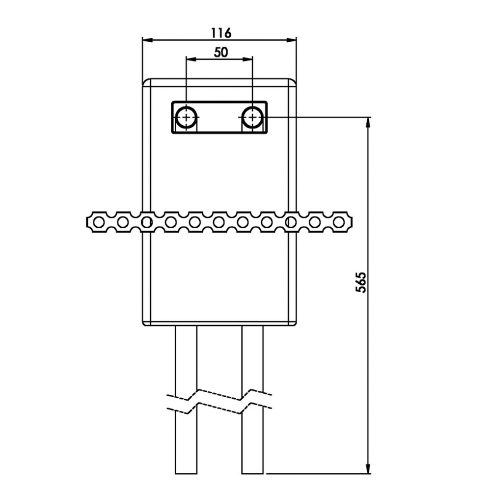 Wavin Heizkörperanschlussblock Typ Vario Kunststoff Rohr 16 x 2 mm inkl. Dämmbox