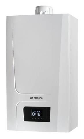 Remeha Paket Gas Brennwert Kombiheizkessel Tzerra Ace-Matic 28 C 28 kW