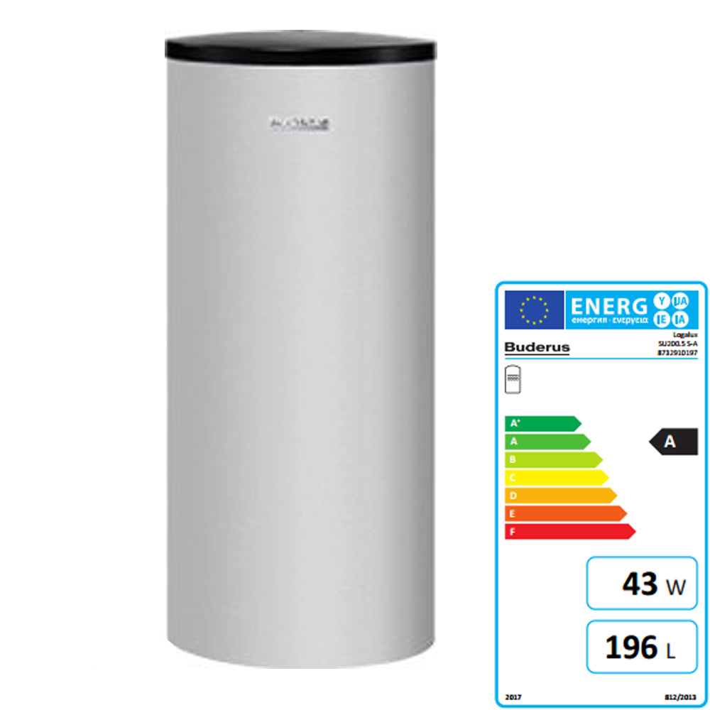 Buderus Logalux Speicher SU200.5 S-A Warmwasserspeicher Boiler Standspeicher