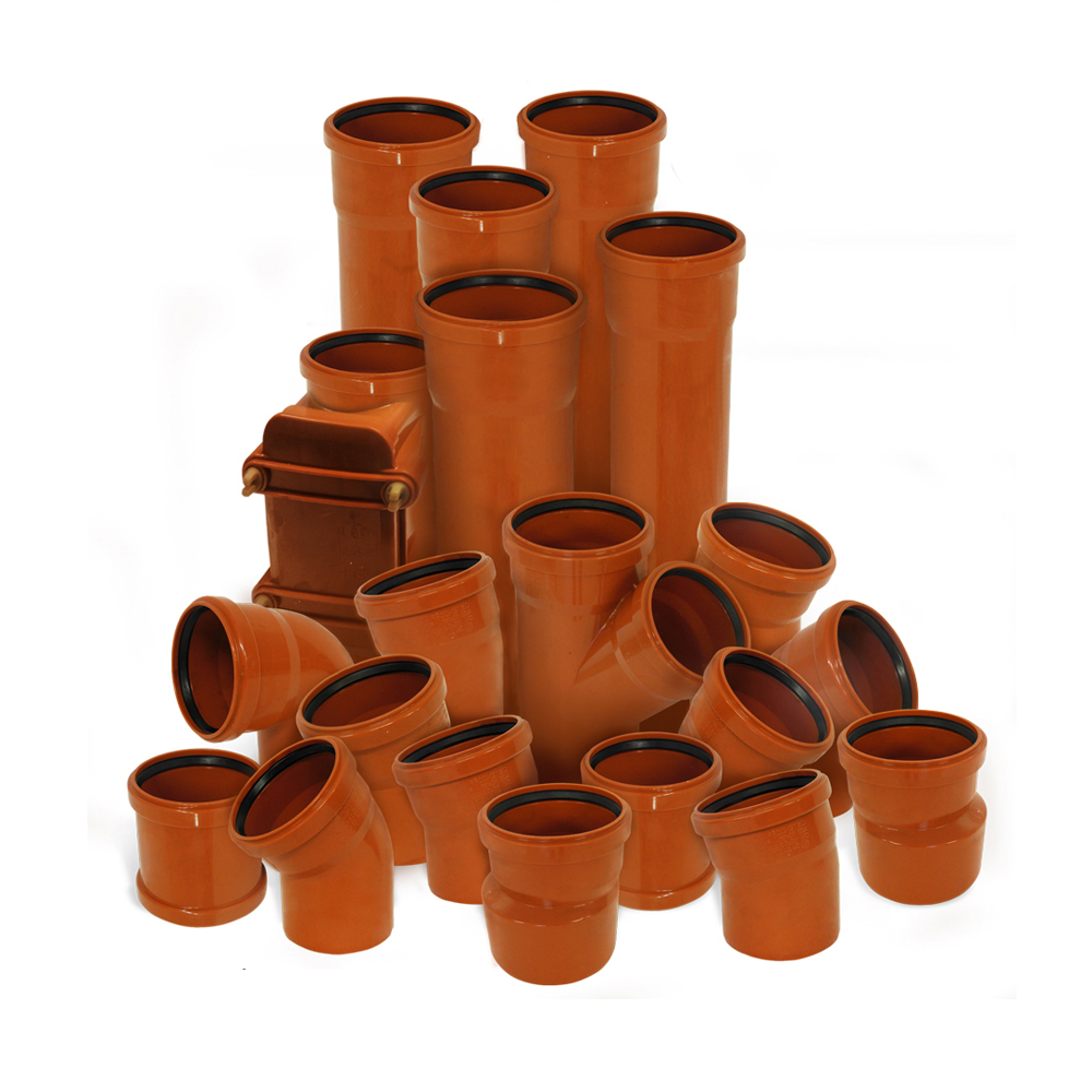KG-Rohre KGEM - Abzweig reduziert 45° DN250x150