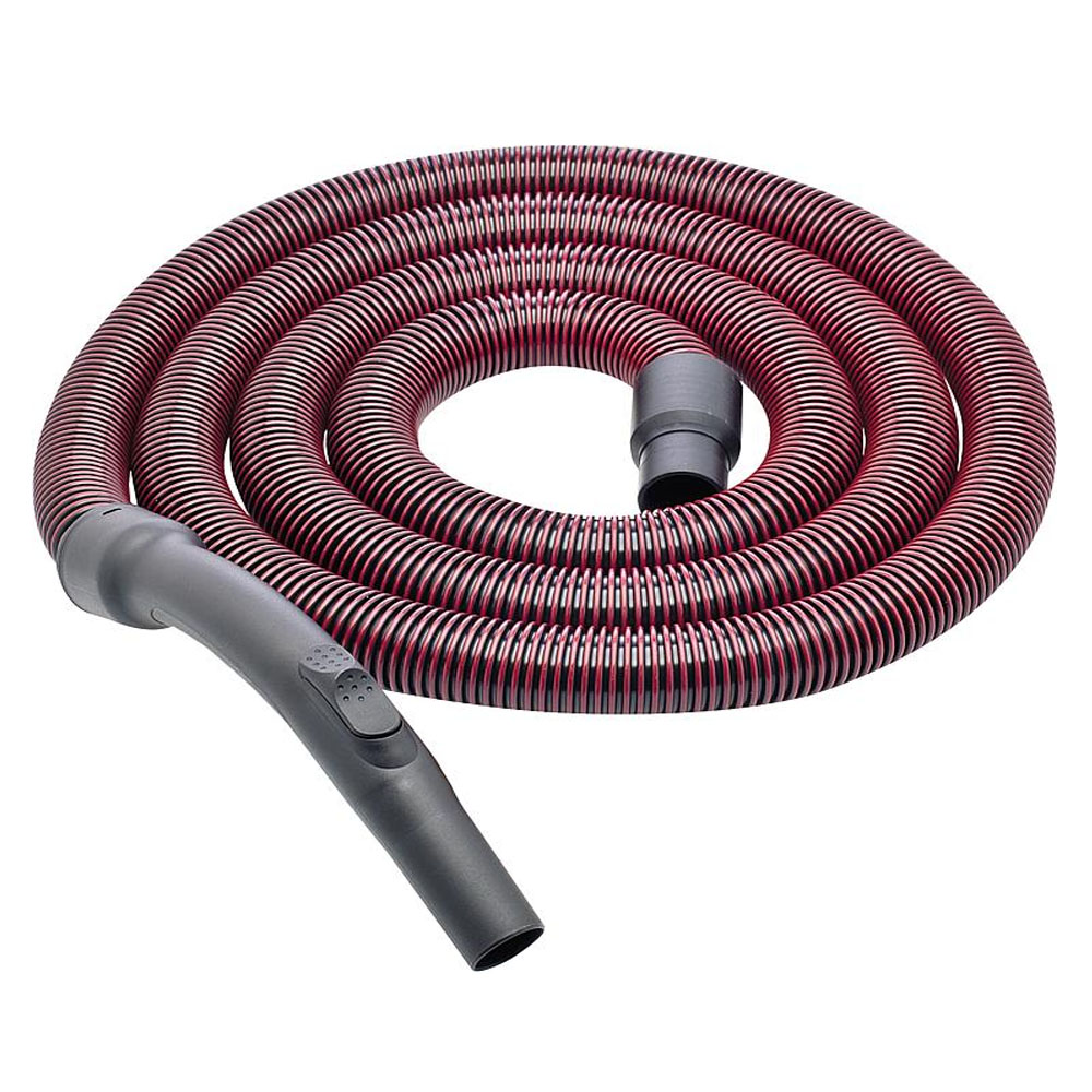 FAWAS Zentralstaubsauger Saugschlauch 10 m schwarz/rot ohne Schalter 30550