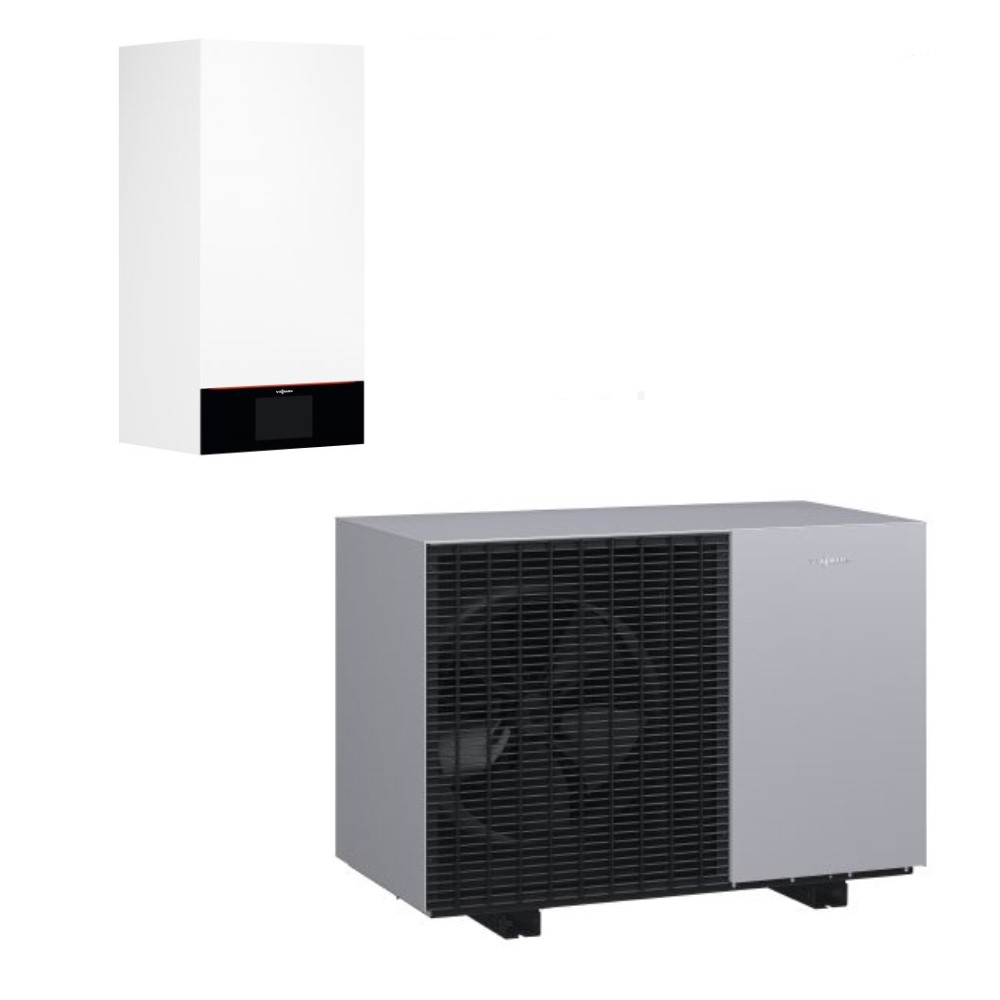 Viessmann Hybridpaket Vitocal 150-A A06 230V I Vitocrossal 300 CU3A 13kW Z030320