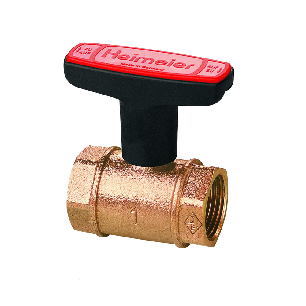 Heimeier Globo H Heizungskugelhahn Kugelhahn Rotguss 2" DN50 IG