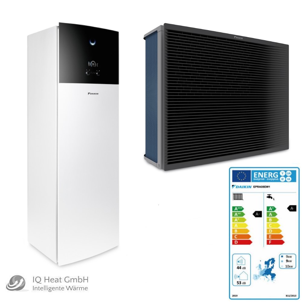 Daikin Luft Wasser Wärmepumpe Altherma 3 H MT F 8 kW Innengerät BUH9 180 Liter