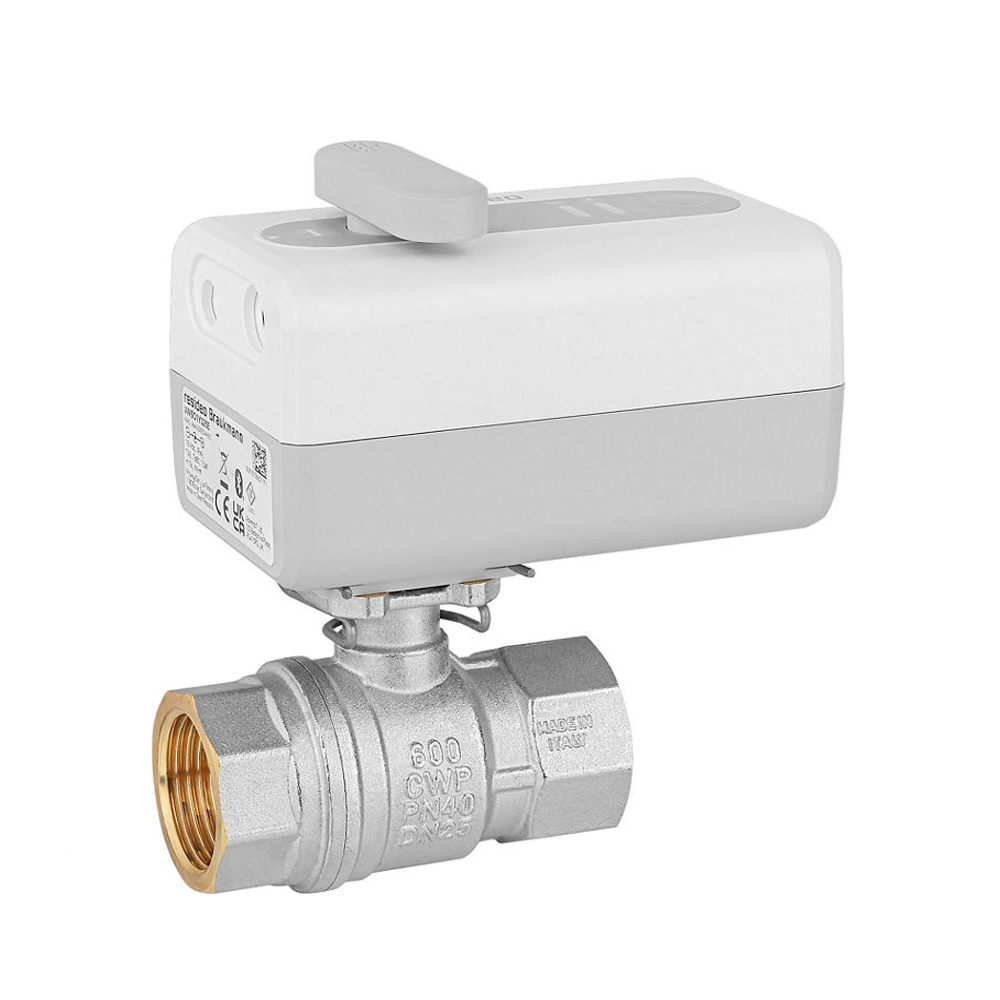 Resideo L5 WiFi Wasserleckage Absperrventil DN25 (1") Leckerkennungskabel