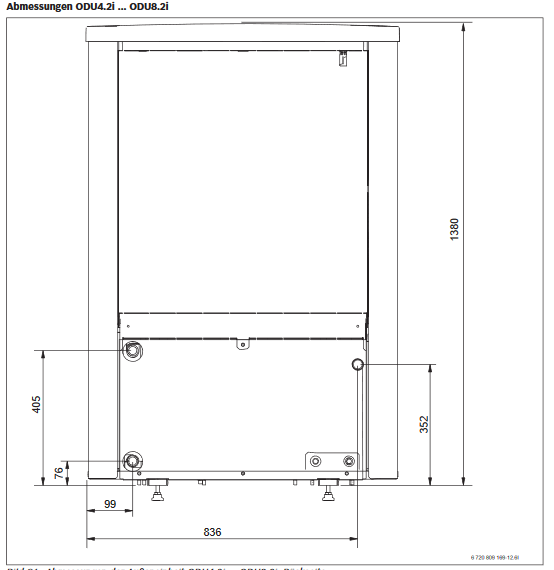 Buderus Luft Wärmepumpe Logatherm WLW196i.2-8 ARTP120  Logaplus M mit Zubehör
