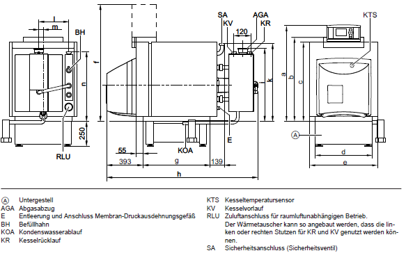 Viessmann Vitoladens 300-T 42,8 kW rlu Öl-Brennwertkessel Ölheizung Ölkessel