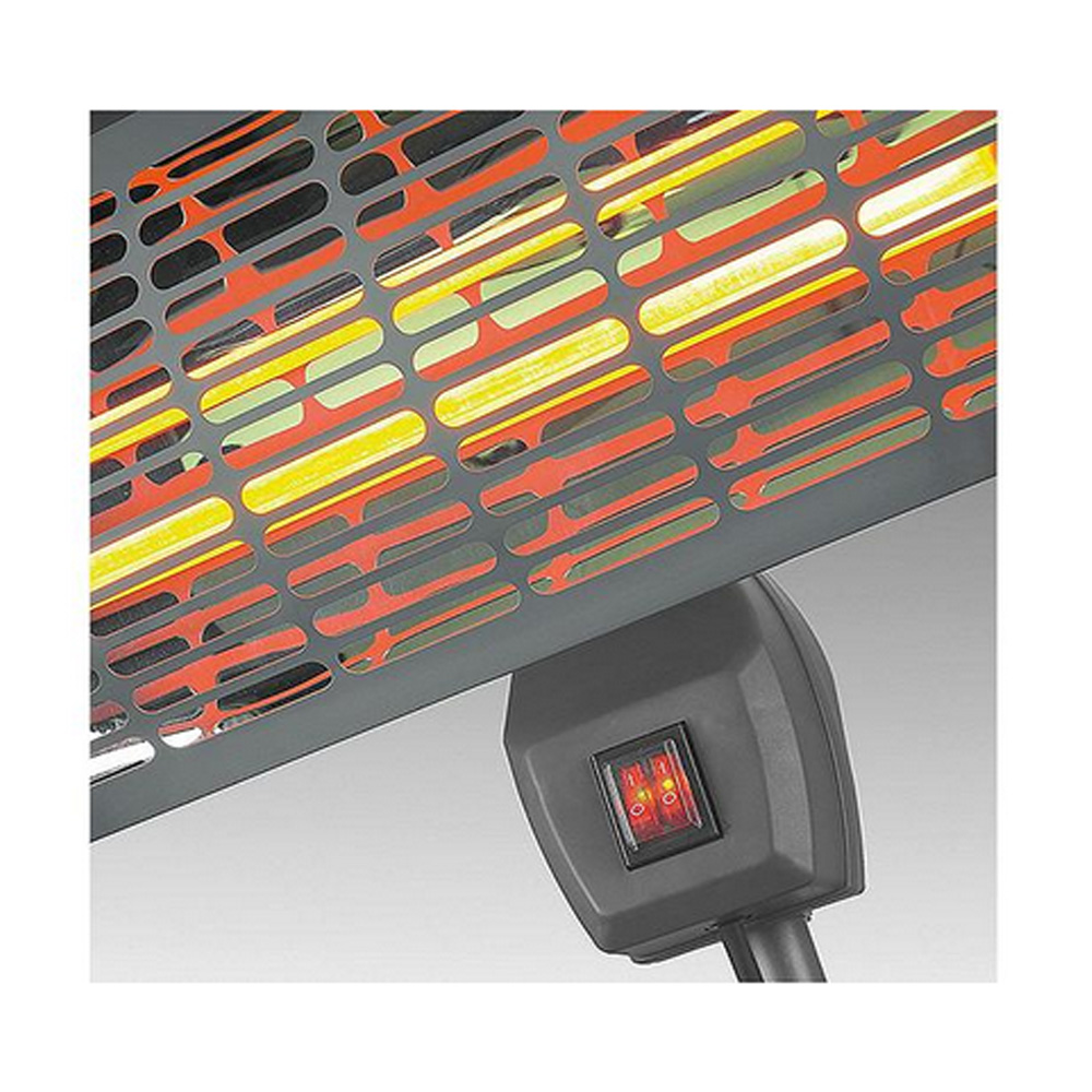 Eurom Terrassenheizer Q-time Golden 2000S 2000 Watt Terrassenheizstrahler