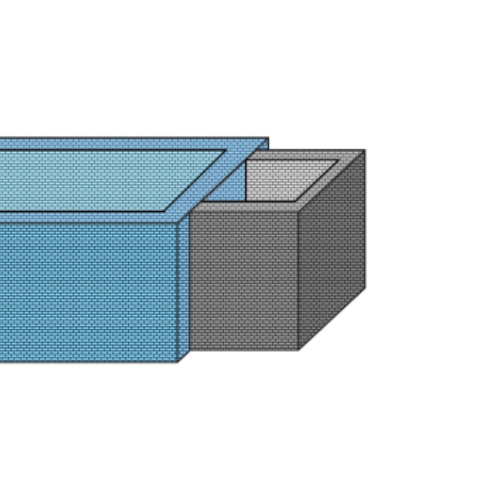 Pool Technikschacht für OKU Styroporpool Prestige 2,00 x 1,00 x 1,50 m 545571