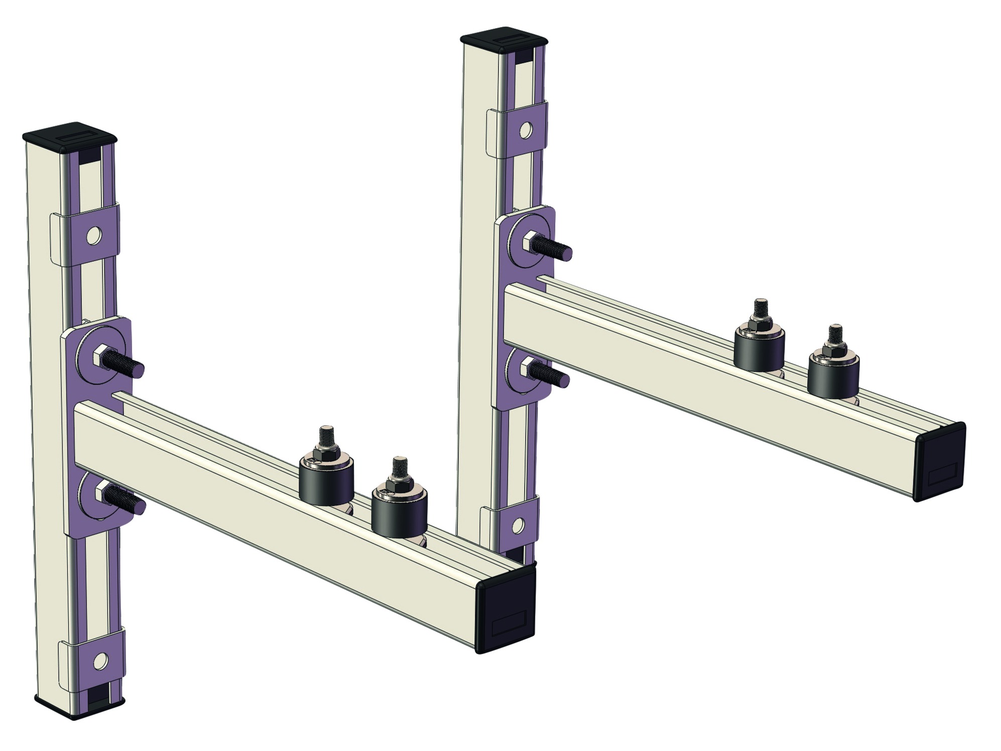 Wandkonsole Wandschienen Montageset Klimaanlagen - gerät  Lüftungsgeräte Wandkonsole Wandschienen Montageset Klimaanlagen - gerät  Lüftungsgeräte