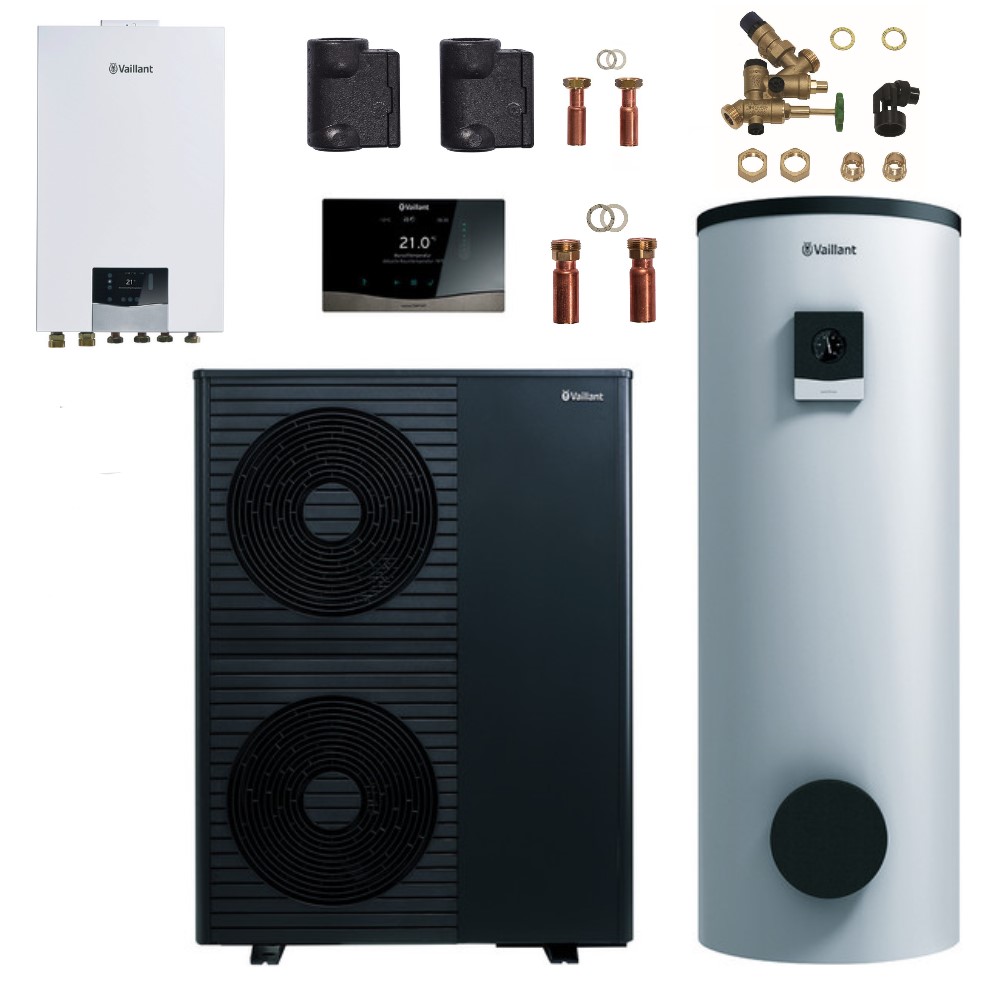 VAILLANT Wärmepumpe Paket 4.3325 aroTHERM plus 125/8.1 A Speicher VIH RW 300/3 B