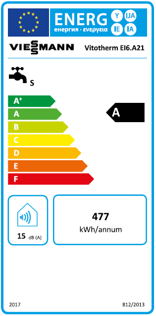Viessmann Vitotherm EI6 Elektro-Durchlauferhitzer elektronisch 18 21 24 27 kW