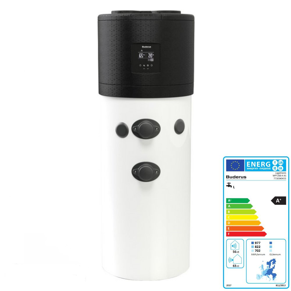 Buderus Logatherm WPT200.4 AS Warmwasser Wärmepumpe 7738340433