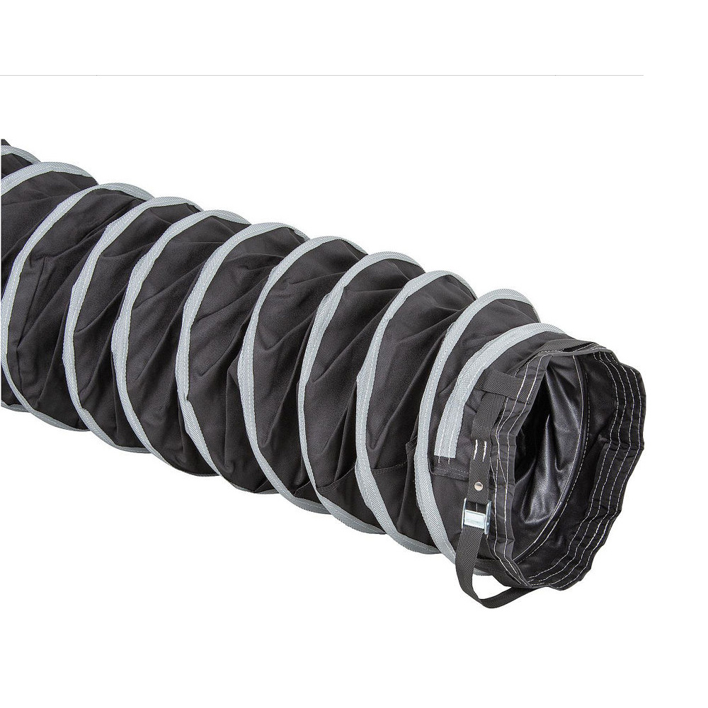 Kroll Warmluftschlauch mit Befestigungsgurt und Tragetasche 7,6m Ø305mm