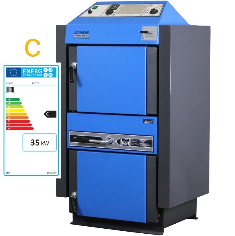 ATMOS Kohlevergaser KC35S 35 kW Kohlevergaserkessel Heizkessel Allesfresser ATMOS Kohlevergaser KC35S 35 kW Kohlevergaserkessel Heizkessel Allesfresser