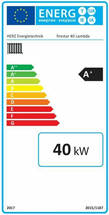 Paket Herz Firestar Lambda 40 kW Holzvergaser Holzkessel Scheitholzkessel RTA