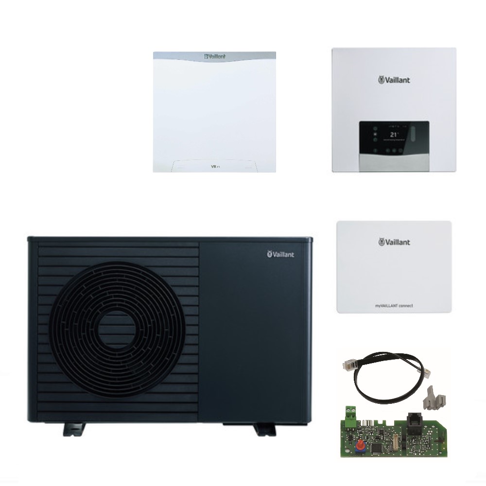 VAILLANT Wärmepumpe Paket 4.3407 aroTHERM plus VWL 35/8.1 A 230V f. Hybridsystem