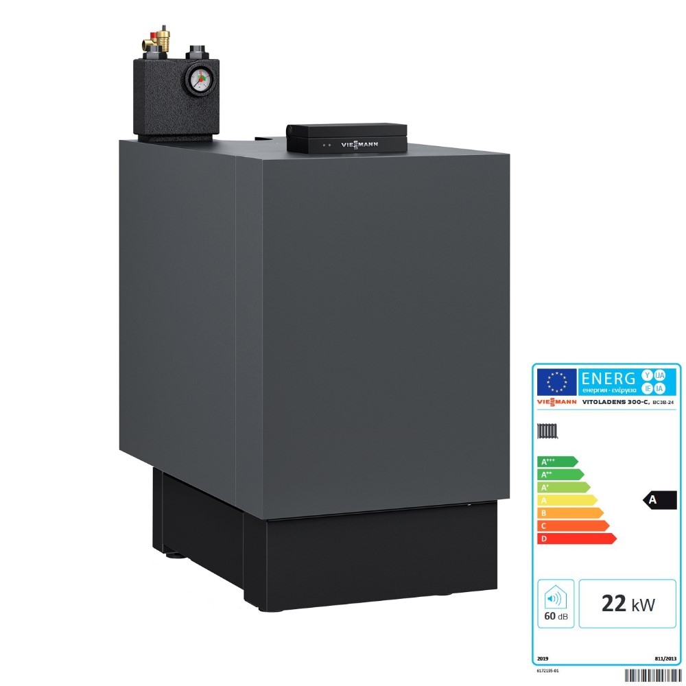 Viessmann Öl Brennwertkessel Vitoladens 300-C 23,6 kW BC3B 2-stufig Ölbrenner