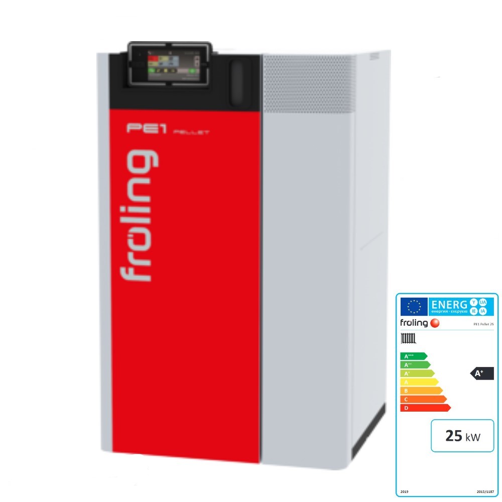 Fröling Pelletkessel Pelletskessel PE1 Pellet 25 kW Pelletheizung Lambdatronic Fröling Pelletkessel Pelletskessel PE1 Pellet 25 kW Pelletheizung Lambdatronic