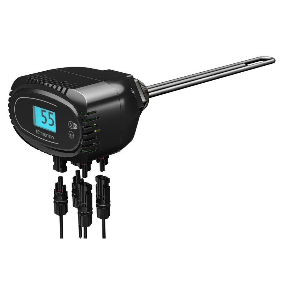 Fothermo 1000 Watt Solarheizstab stufenlos geregelt PV Warmwasser MC4 ROD-1000