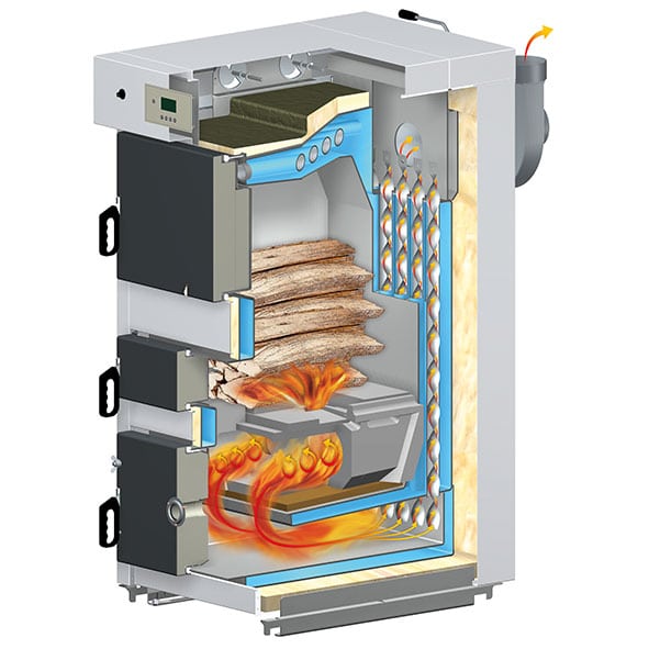 Herz Holzvergaser Firestar Lambda Eco 18 kW Holzkessel Scheitholz K030180-404