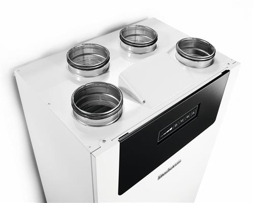 Buderus Logavent HRV2-140S Paket bis 140 m² zentrale Wohnraumlüftung Kanal Rohr