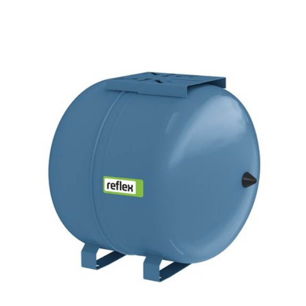 Reflex Membran-Druckausdehnungsgefäß Refix HW 25 blau 10 bar f. Hauswasserwerk