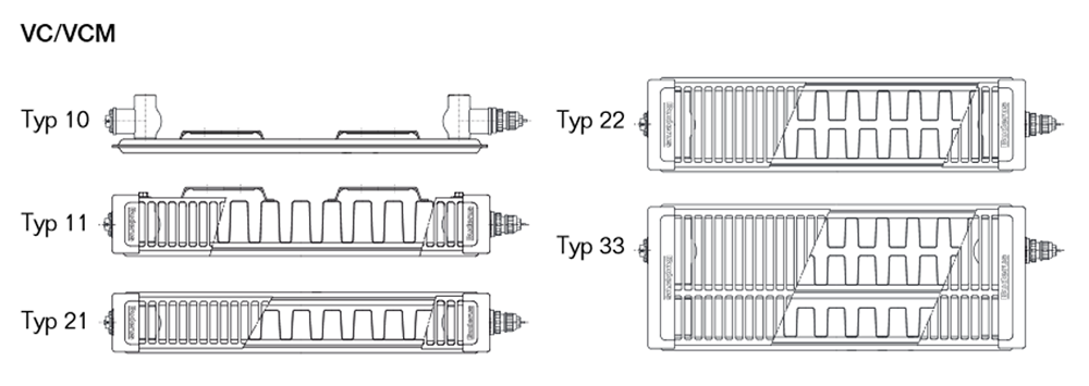 Buderus Logatrend Ventil Flachheizkörper VCM Plan Bauhöhe 300 mm vers. Längen Buderus Logatrend Ventil Flachheizkörper VCM Plan Bauhöhe 300 mm vers. Längen