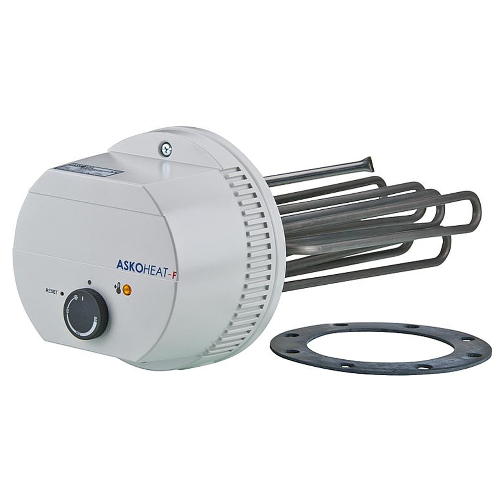 Askoma AHFOR-BI-A-2.5 Heizstab Flanschheizkörper 2,5 KW 230V AC/3x400V Flansch