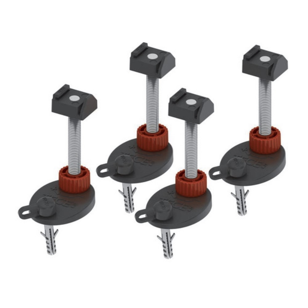 TECE Montagefüße Select für Duschrinne Rinnenkörper 94-142 mm 660003