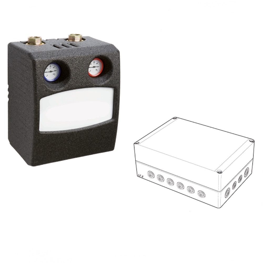 NIBE Ergänzungspaket ZP2301 Heizkreisgruppe HKGM25C Steuerung Typ AXC 40 NIBE Ergänzungspaket ZP2301 Heizkreisgruppe HKGM25C Steuerung Typ AXC 40