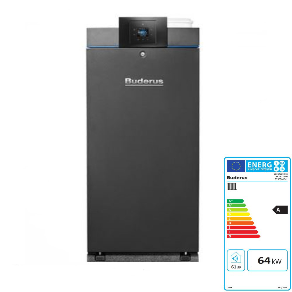 Buderus Gas Brennwertgerät Logamax plus GB272 70 inkl. Umstellteile Erdgas L