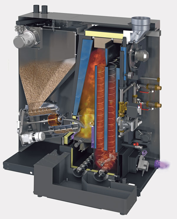 ETA Pelletkessel PC 40 PelletsCompact Touch 40 kW Pelletheizung Regelung ETA Pelletkessel PC 40 PelletsCompact Touch 40 kW Pelletheizung Regelung