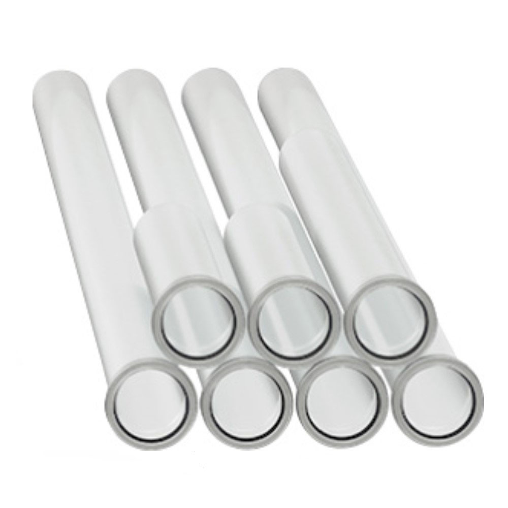 Buderus Abgassystem Schacht Pack Abgasrohre DN60 10 m für GA-K aus Kunststoff