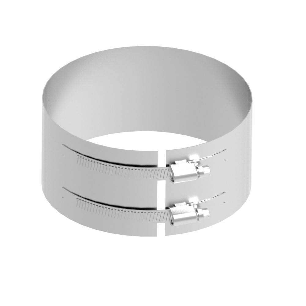 BRÖTJE Abgassystem Außenwand Klemmschelle K80 KS VA, DN 80/125 mm 7810237 BRÖTJE Abgassystem Außenwand Klemmschelle K80 KS VA, DN 80/125 mm 7810237