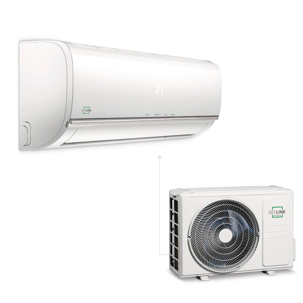 Remko Klimaanlage Raumklimagerät SKW 521 DC Kompakt Wandgerät 5,2 kW R32 weiß