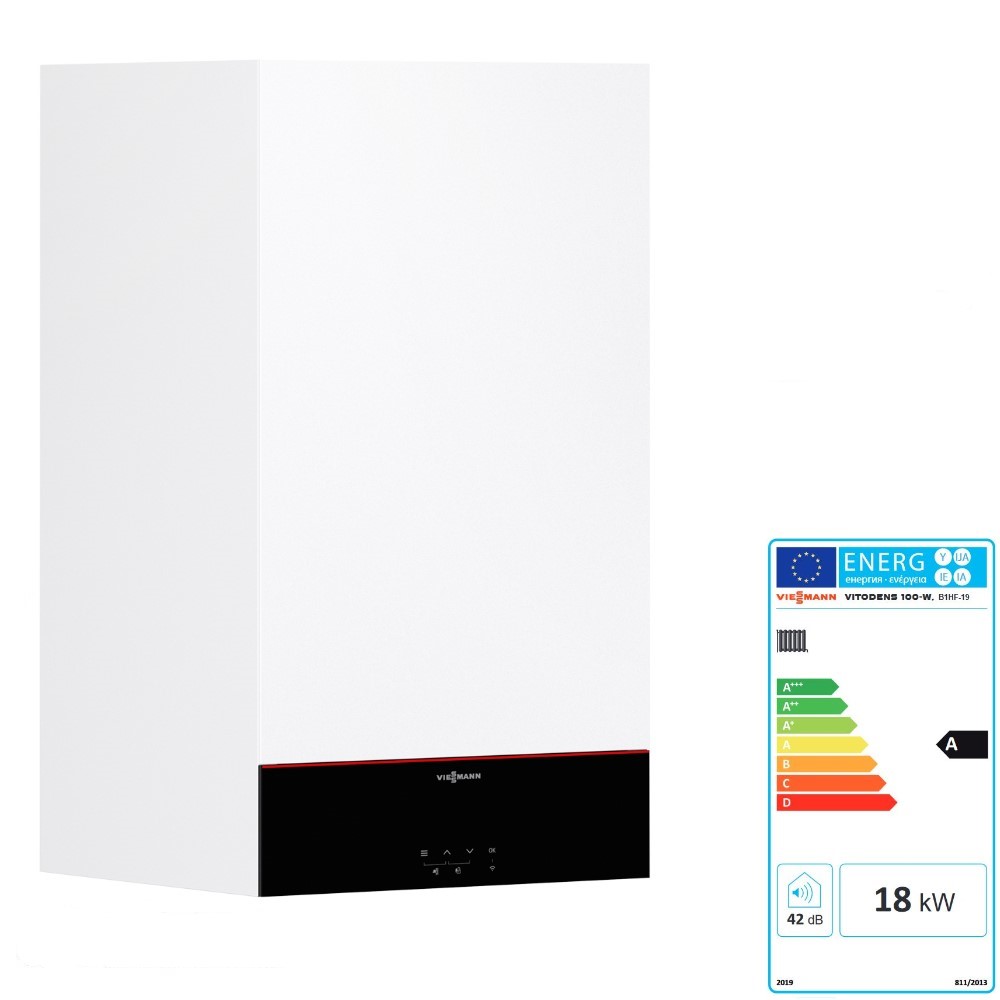 Viessmann Vitodens 100-W 19 kW Gasbrennwertgerät mit 7" Display Z020619