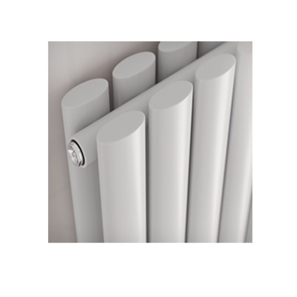 Paneelheizkörper Forte Duo Vertikal 1800 x 236 x 92 mm in weiss mit MA Paneelheizkörper Forte Duo Vertikal 1800 x 236 x 92 mm in weiss mit MA