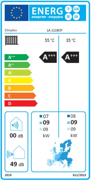 Dimplex Luft Wasser-Wärmepumpe AL1118CP 11,2 kW ohne Regler WPM Kältemittel R290