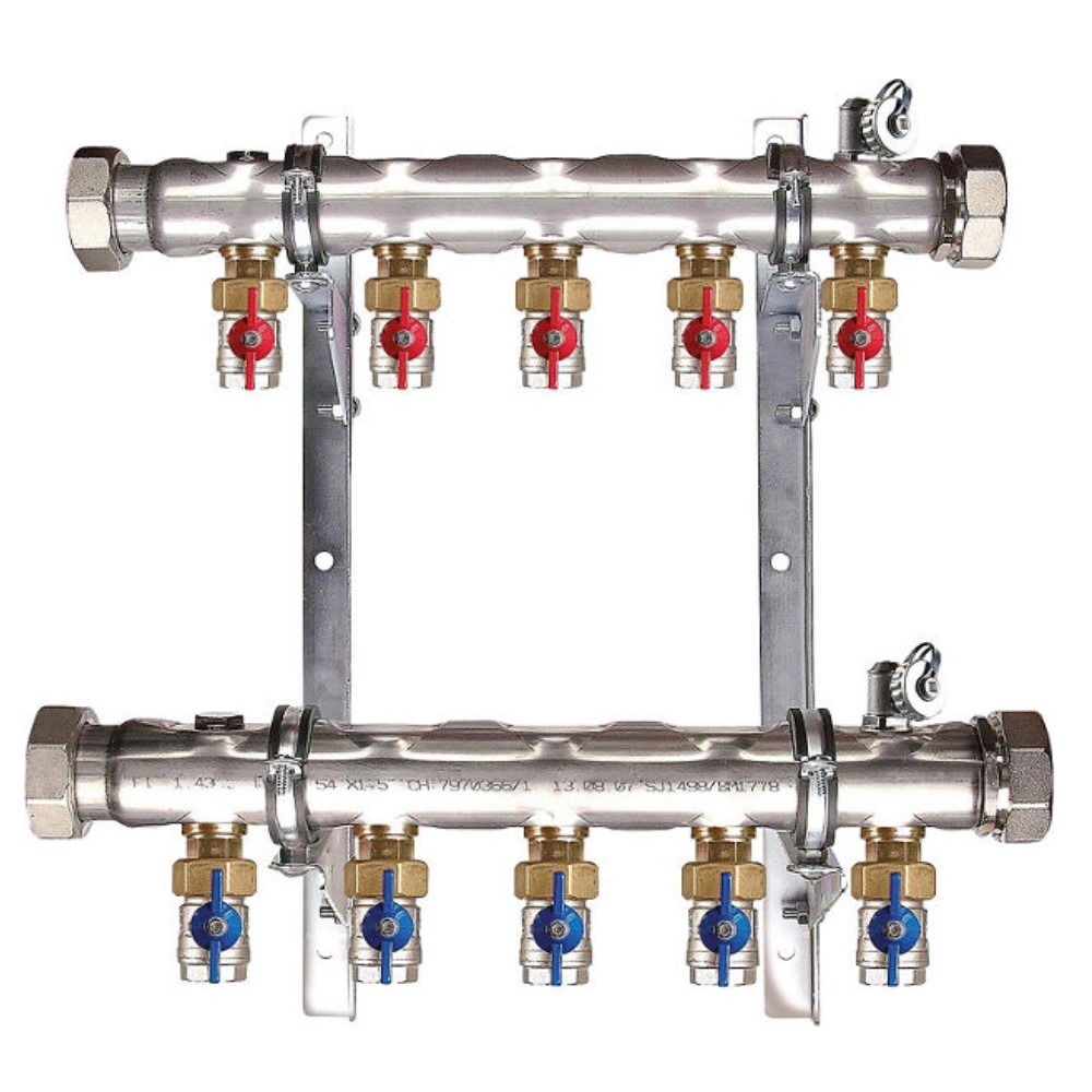 Strawa e-class 37 Industrie und Soleverteiler 2'' für 5 Kreise 440 mm 52-053705