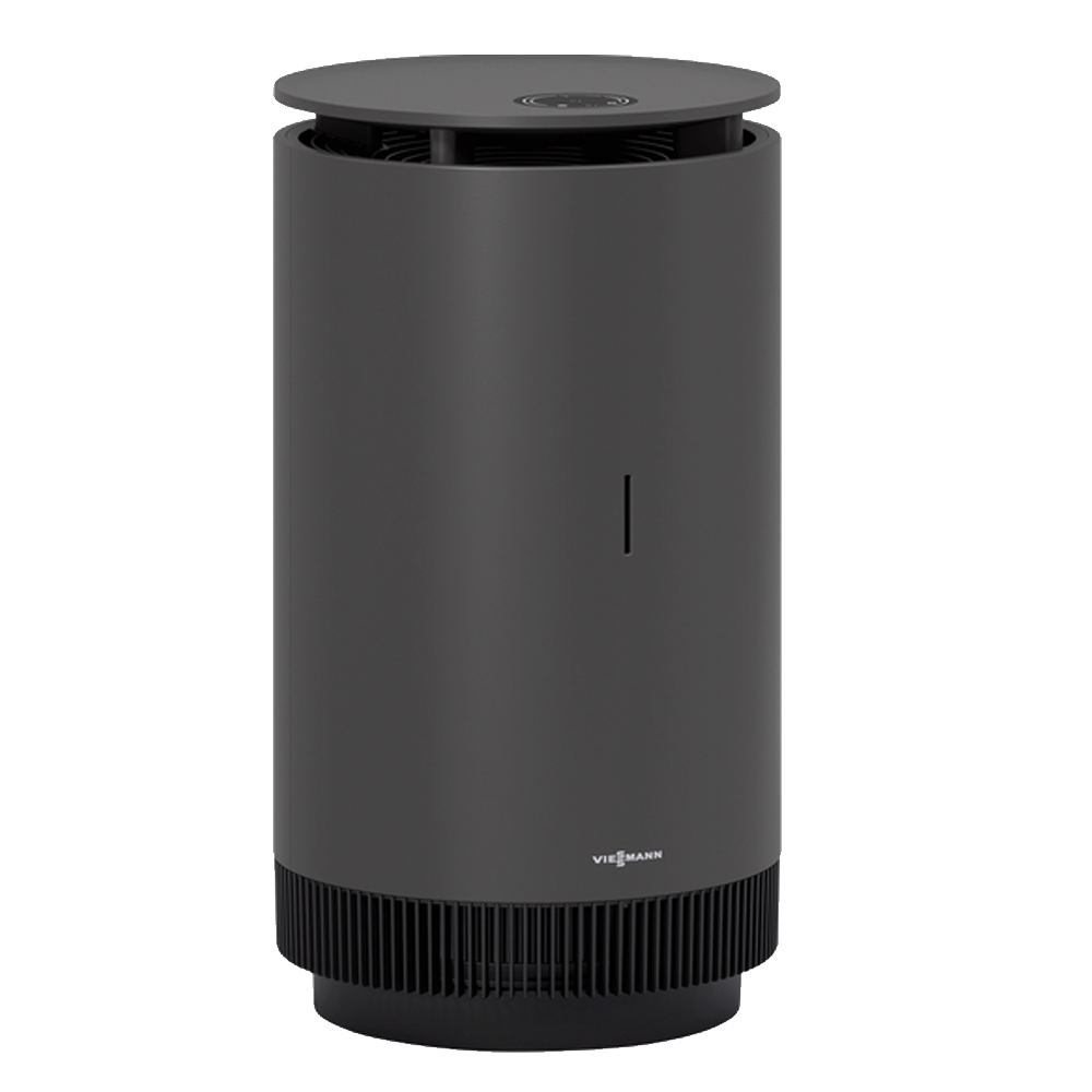 Viessmann mobiler Luftreiniger Vitopure 350 Lavaschwarz für 50 m² 350 m³/h