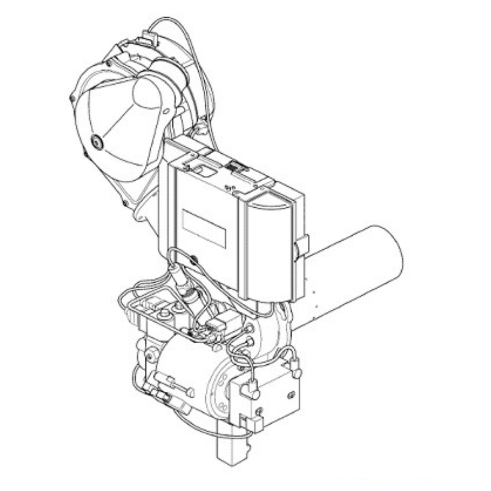 Buderus Ölbrenner BZ 1.0-19 V2 everp für Logano plus SB105-19 V5 8738805360