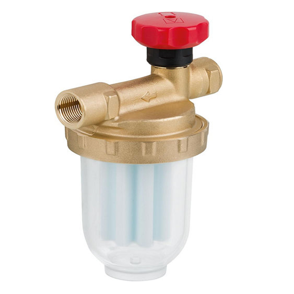 Afriso Heizölfilter Einstrang Typ V500i Inkl. Halterung Messingausführung 20309