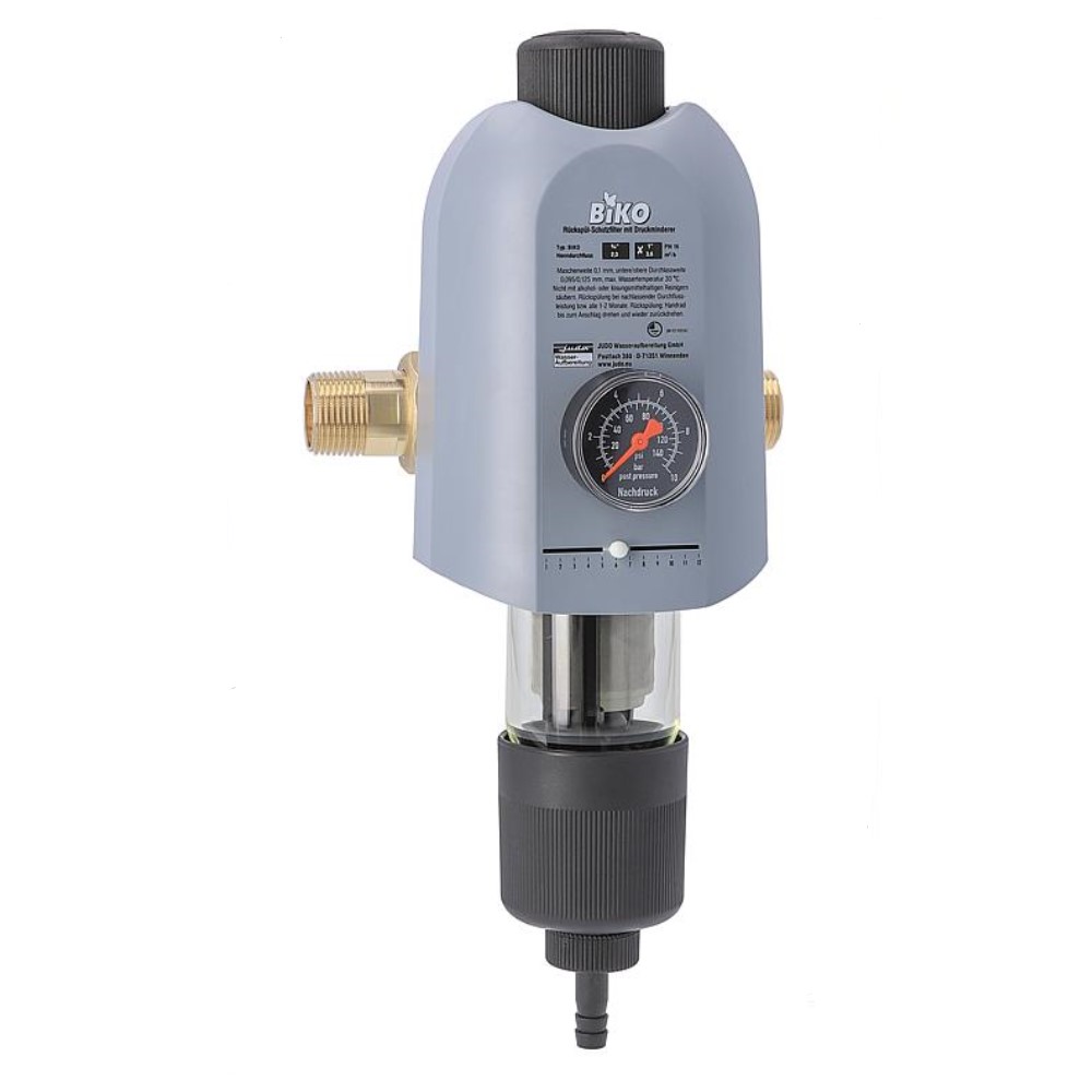 Judo Biko Hauswasserstation mit Rückspülfilter und Druckminderer DN20 (3/4")